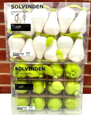IKEA SOLVINDEN x24 Apples & Pears String Light SHADES Summer Outdoor Lighting - Image 1 of 3