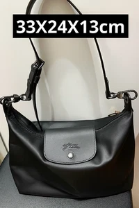 NWT Longchamp Le Pliage Xtra Medium Hobo Shoulder Bag Black Outlet Products - Picture 1 of 9