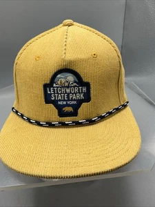 Vintage The Game Mütze verstellbar Cord Letchworth State Park New York Patch - Bild 1 von 4