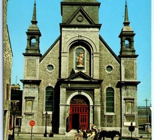Notre Dame de Bonsecours Church Chapel Old Montreal Quebec Vintage Postcard - Picture 1 of 4