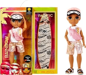 Muñeca de moda Rainbow High Pacific Coast Finn Rosado - Imagen 1 de 6