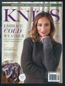 Brand New Newsstand Interweave Knits Magazine Winter 2022 Issue Winter Patterns - Picture 1 of 2