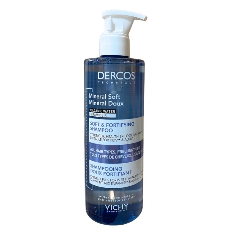 Vichy Dercos Mineral Soft and Fortifying Shampoo 400ml - Image 1 of 1