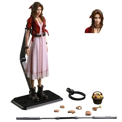 Final Fantasy VII Aerith 9.8in Action Figure Play Arts Kai Square Enix Japan ... - Immagine 1 di 4