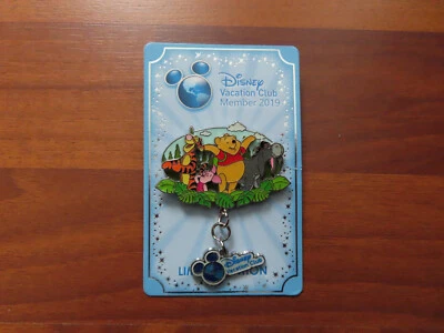 2019 Disney Vacation Club DVC Member Limited Edition Pin Winnie the Pooh New - Image 1 of 2