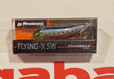 ВАУ! Megabass Ocean FLY-X «GLX IWASHI», отличный пресноводный цвет! БЕСПЛАТНАЯ ДОСТАВКА - Изображение 1 из 3