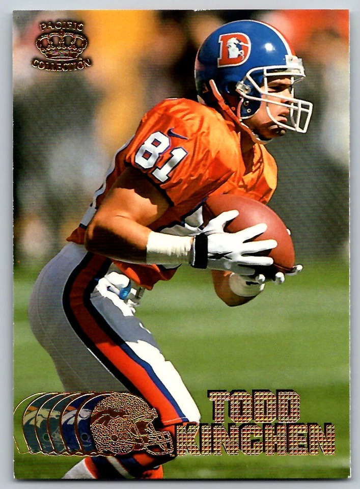 1997 PACIFIC TODD KINCHEN DENVER BRONCOS #118 - Image 1 of 2