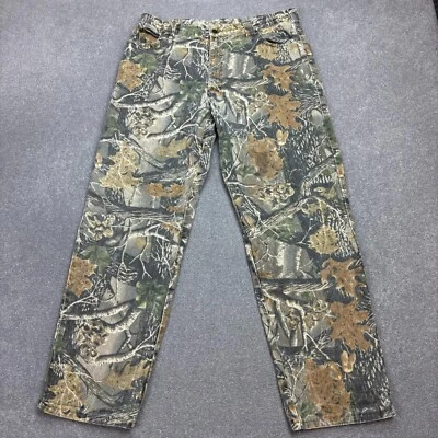 Брюки Realtree для взрослых 36x32 коричневые холщовые камуфляжные рабочие брюки плотника мужские* - Изображение 1 из 4