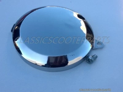 Honda CL90 S90 (1967-1969) S110 lado derecho acero inoxidable filtro aire caja cubierta Foto 1 de 2