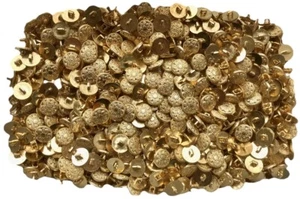 Buttons 12mm 20L Small Gold Filigree Flower Shank Craft Button Sewing (W639) - Picture 1 of 24