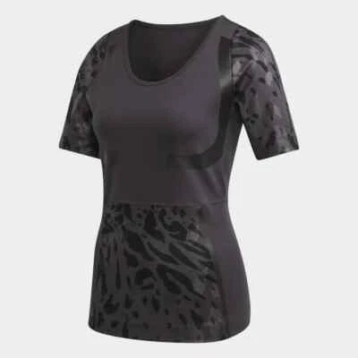 CAMISETA DE RUNNING PARA MUJER ADIDAS BY Stella McCartney ea2178 2xs xs s 28 32 36 utilitaria negra Foto 1 de 2