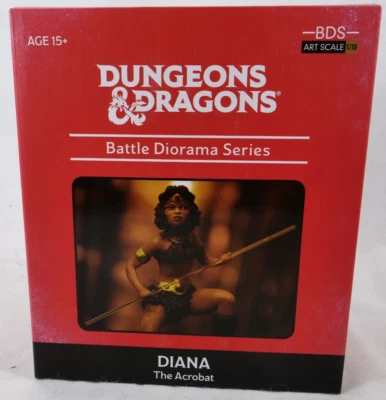 Dungeons and Dragons Diana the Acrobat Battle Diorama Series Statue Sideshow Gam - Photo 1/4
