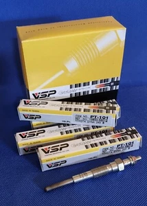 4 Diesel Glow Plugs fits BJ40 BJ43 BJ43V 4 Cyl 24volt 20.5v Landcruiser Dyna - Picture 1 of 4