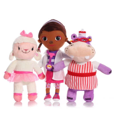 Doc Mcstuffins Peluche Bambola McStuffin Lambie Drago Compleanno Regalo Natale
