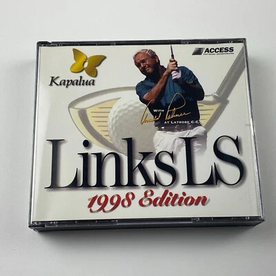 Links LS 1998 Edition (PC CD-ROM, 4-Disc) | Access Software | Golf Simulator - Image 1 of 4
