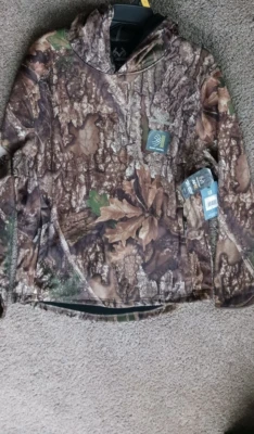 Realtree APX Camo Tech Hoodie  Scent Control, Mens Small - Image 1 of 3