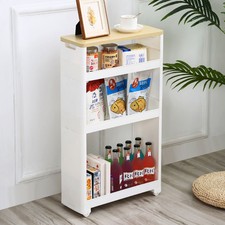 Carrello Carrellino Slim Salvaspazio Cucina Ripostiglio scaffale portaoggetti