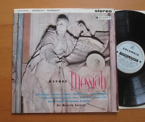 SAX 2309 ED1 Handel Messiah Record 2 of 3 Sir Malcolm Sargent Columbia 1st B/S - Picture 1 of 6