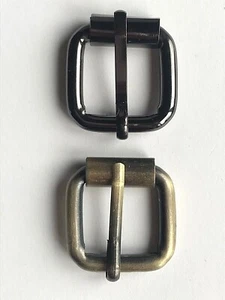 30 MM. SQUARE METAL PIN ROLLER BUCKLE - 20 MM. STRAP / WEBBING / BAG / BELT - Picture 1 of 3