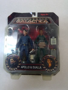 Diamond Select Battlestar Galactica Apollo y Dualla paquete de dos sellado - Imagen 1 de 16