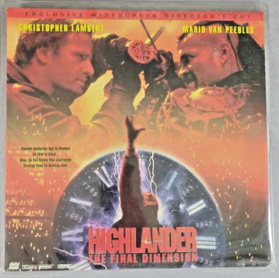 Highlander 3:  The Final Dimension (Laserdisc) - Image 1 of 2