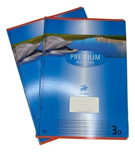 Staufen PREMIUM Clean Cover Schreibhefte DIN A4 Liniert Lineatur 3D Schulheft - Picture 1 of 3