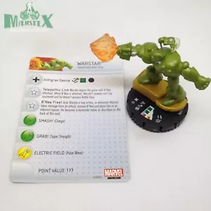 Heroclix Wolverine and the X-Men set Warstar #048 ¡Figura súper rara con tarjeta! - Imagen 1 de 1