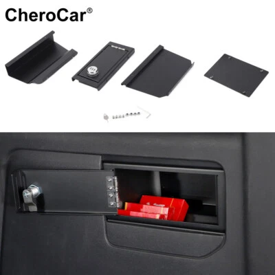 Rear Trunk Side Vault Safe Box Cargo Storage Lock Box For 2021-2024 Ford Bronco Foto 1 de 4