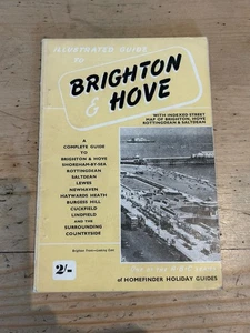 1960 Illustrated Guide to Brighton & Hove Vintage Softback. GC scarce - Imagen 1 de 4