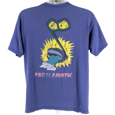 Camiseta ALL Problematic 2000 gira de conciertos banda Y2K vintage Foto 1 de 4