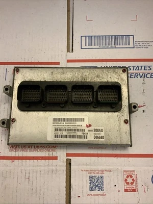 2004 JEEP LIBERTY ENGINE ECM ELECTRONIC CONTROL MODULE P56044208AG 56044208AG - Image 1 of 4