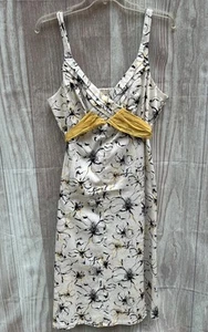 VTG Jonathan Martin Y2K babydoll Floral Mini Dress size 16 Sweetheart Cottage - Picture 1 of 7