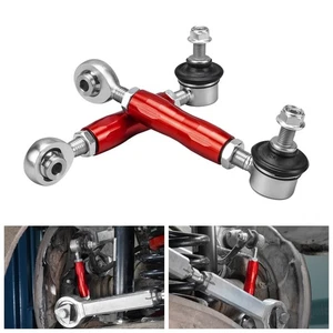 Rear Stabilizer Bar Sway Bar End Links Adjustable 130-160mm For BMW E90 E81 E87 - Picture 1 of 14