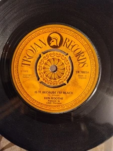 Ken Boothe – Is It Because I'm Black 7" Single - Picture 1 of 2