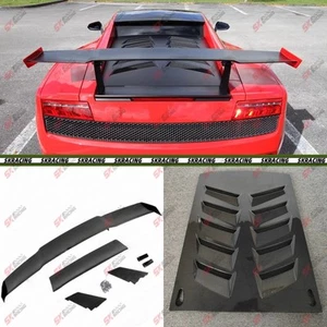 Carbon Fiber Fits Lamborghini Gallardo LP550 560 570 Rear Trunk Boot Lid BodyKit - Bild 1 von 21