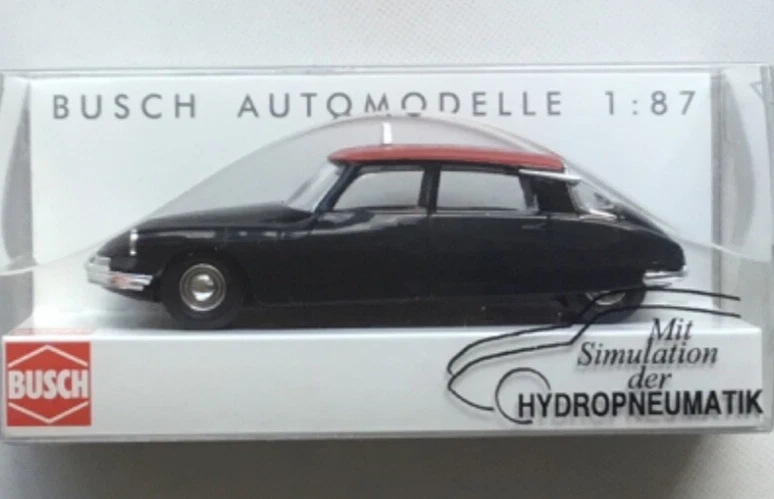 Busch 48009 Citroen DS 19 Taxi Francia HO 1:87 NUOVO - Immagine 1 di 1