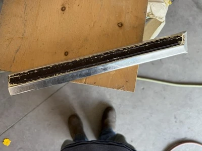 1977 1978 1979 Lincoln Continental Town Car RH Front Fender Edge Molding Trim - Image 1 of 4