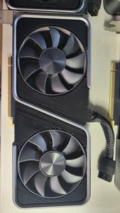 NVIDIA GeForce RTX 3070 8GB Founders Edition GDDR6 Graphics Card Platinum Black - Picture 1 of 5