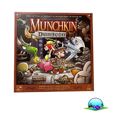 Munchkin Dungeon - Brettspiel deutsch Asmodee - Vollständig - Bild 1 von 4