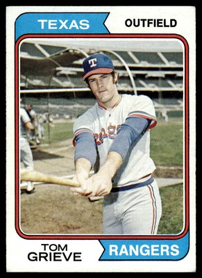 1974 Topps Tom Grieve Texas Rangers #268 - Image 1 of 2