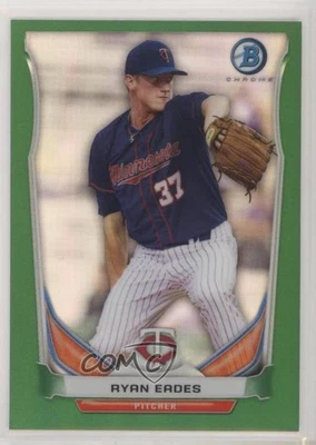 2014 Bowman Prospects Chrome Green Refractor /75 Ryan Eades #BCP8 - Image 1 of 2