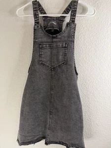 Art Class Youth L (10/12) Overall Demin Dress - Picture 1 of 6