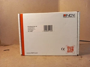 Lindy 4 porte seriale RS-232 - adattatore seriale - PCIe - RS-232 x 4 - Foto 1 di 12