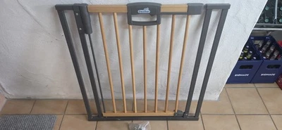 Geuther Treppenschutzgitter #2792 Anthrazit Braun 80-88cm - Bild 1 von 4