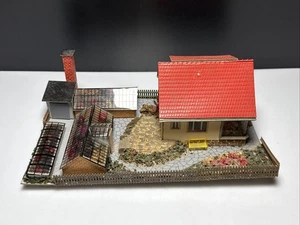 Spur H0 DDR AUHAGEN 1/42 Gärtnerei Pappe Gebäude Modellbahn Piko TOP - Bild 1 von 9