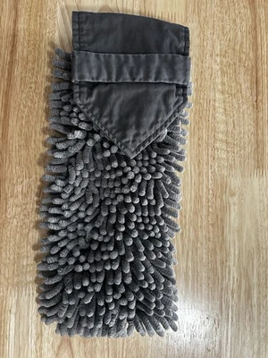 Полотенце для рук NORWEX Baclock шениль графитовое серое 30% скидка ТВЕРДОЕ - Изображение 1 из 3