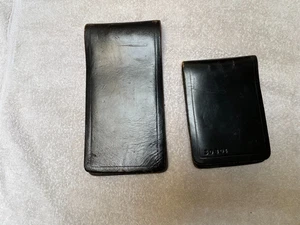 2 Vintage Leder NYPD Polizei Memobücher - Bild 1 von 2