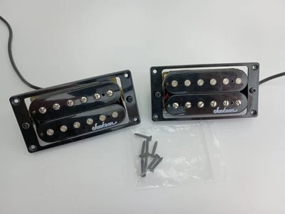 Juego de pastillas Jackson Logo Humbucker 2021 puente y cuello Foto 1 de 4