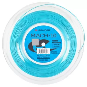 Solinco MACH-10 Tennis Racket String 16L 1.25mm 656ft 200m Reel Blue - Picture 1 of 1