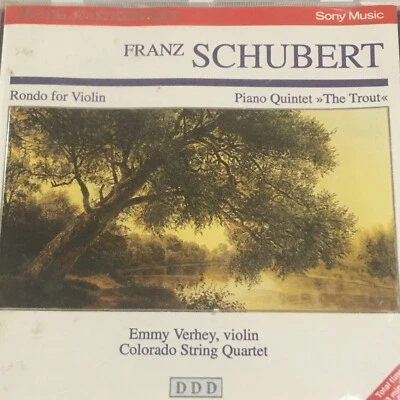 F.Schubert Piano Quintet The Trout Rondo for Violin CD ECD71042 - Image 1 of 4